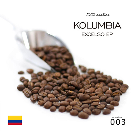 Kolumbia Excelso EP kawa ziarnista lub mielona 200g / 1kg